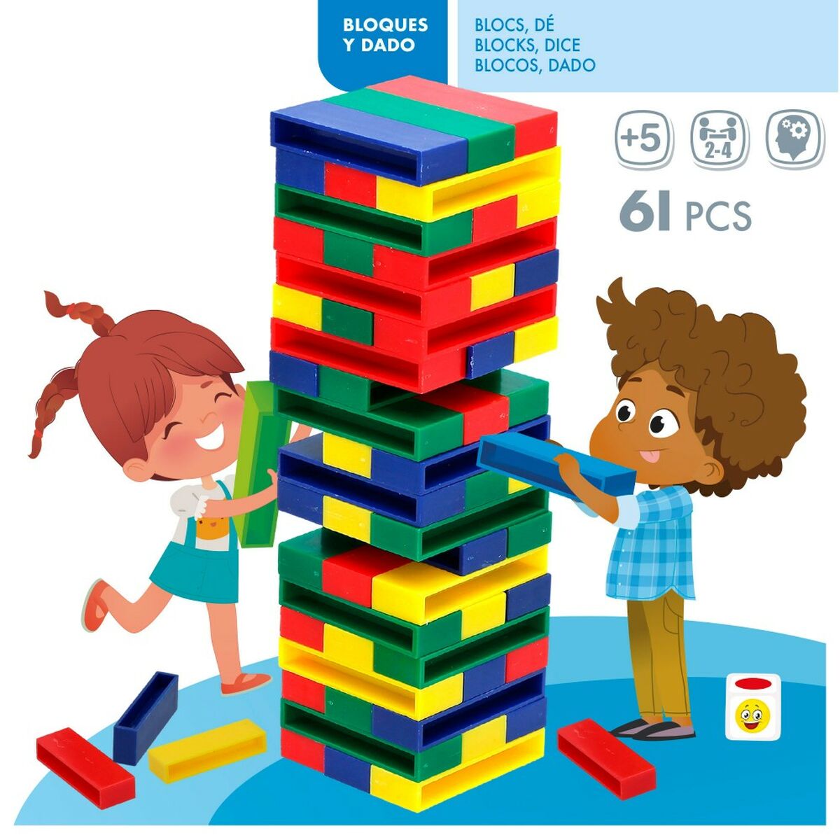 Plăci de Construcții CB Games 61 Piese